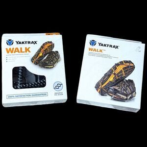 YAKTRAX WALK Winter Traction Pull On Ice & Snow Traction Device size M 43 44 45